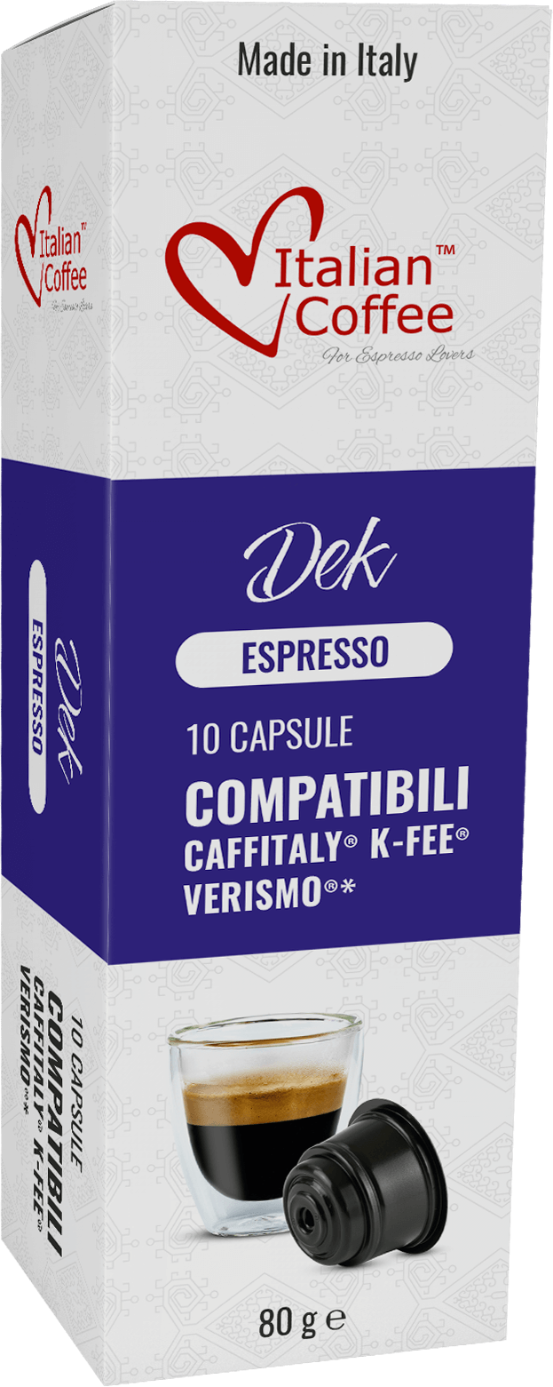 Italian Coffee Verismo DEK Decaf