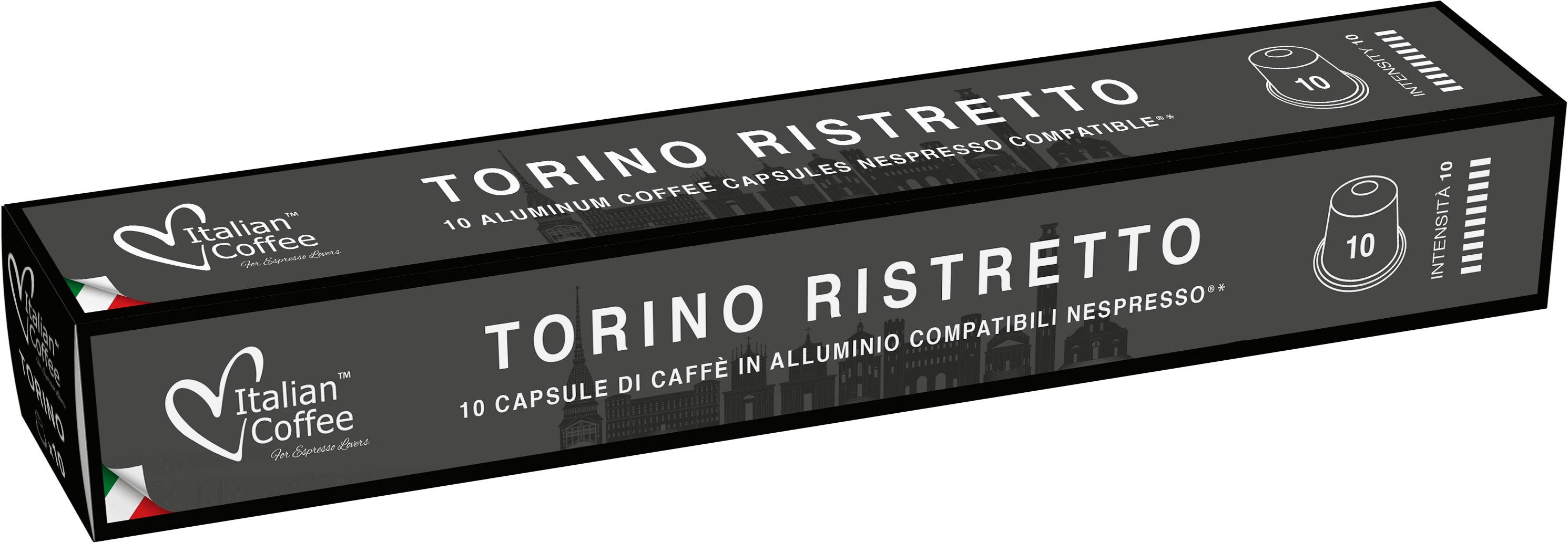 ITALIAN COFFEE® Aluminum Torino