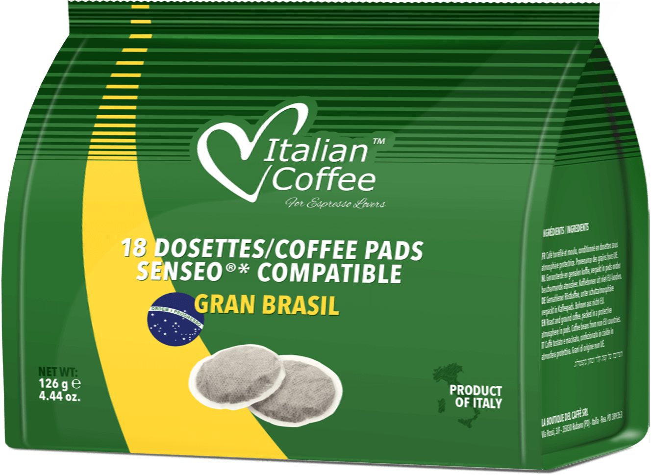 ITALIAN COFFEE® Senseo Gran Brasil