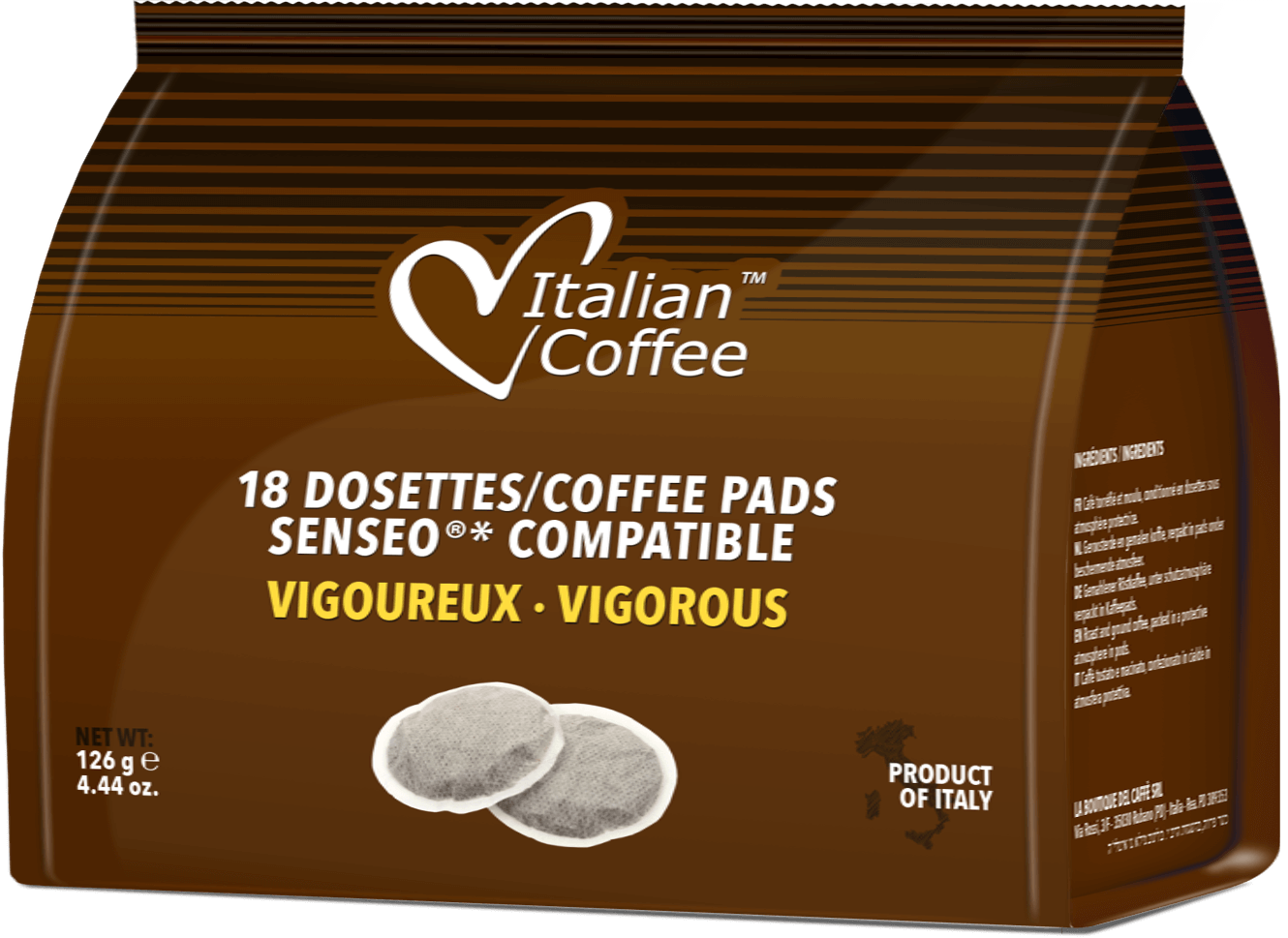 ITALIAN COFFEE® Senseo Vigoroso