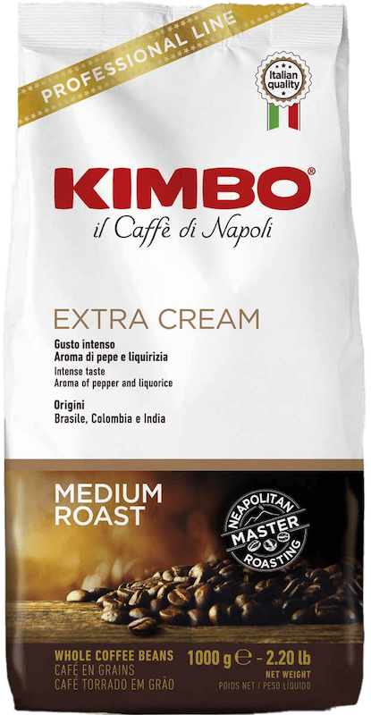 Kimbo Roasted Beans Extra Crema