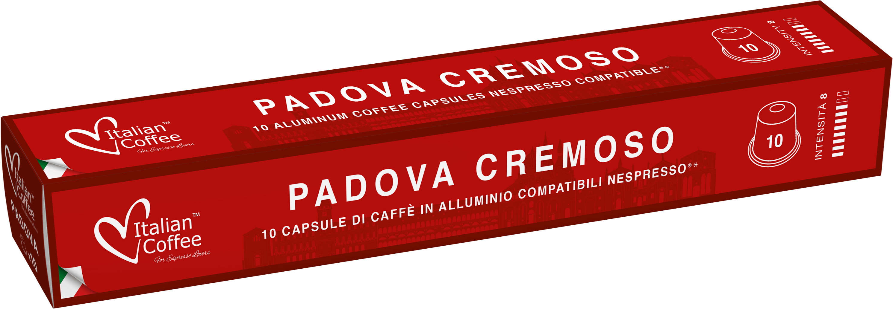 ITALIAN COFFEE® Aluminum Padova Vero Espresso