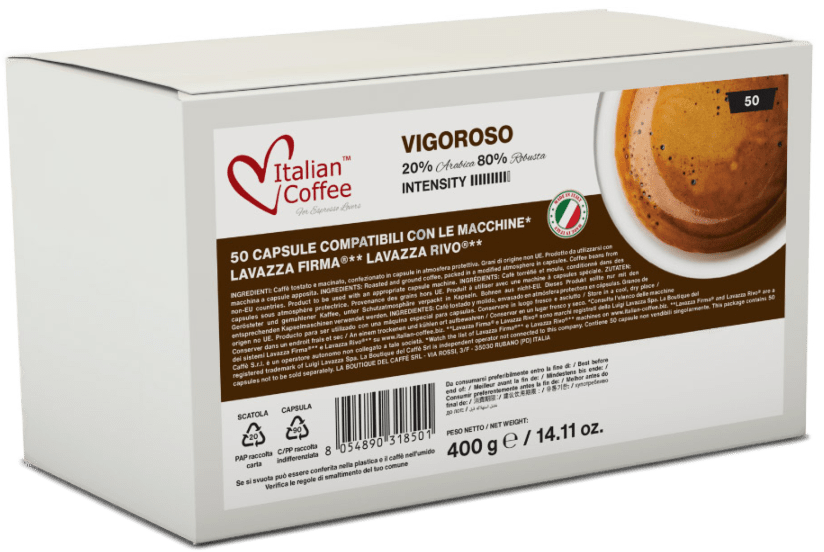 Italian Coffee Rivo Vigoroso