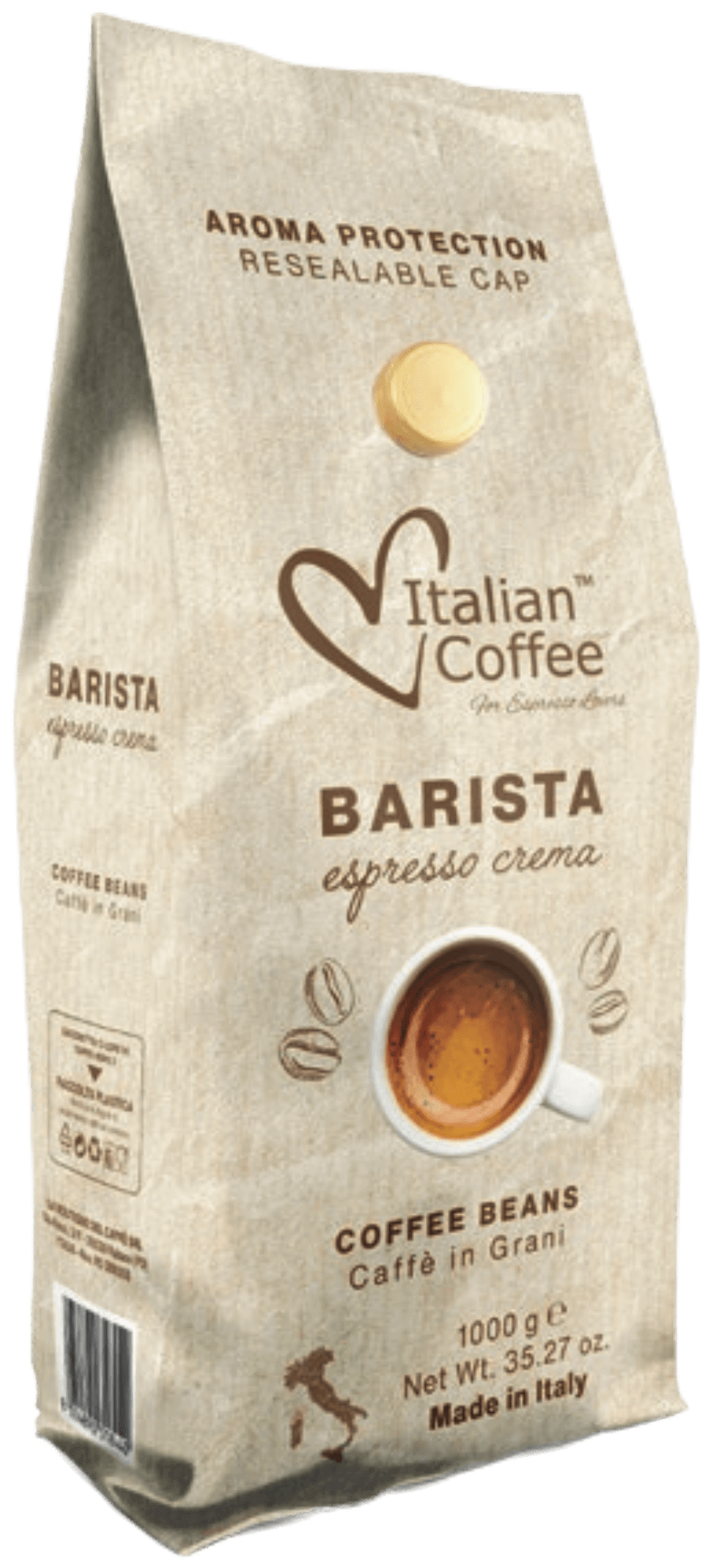 Italian Coffee Roasted Beans BARISTA