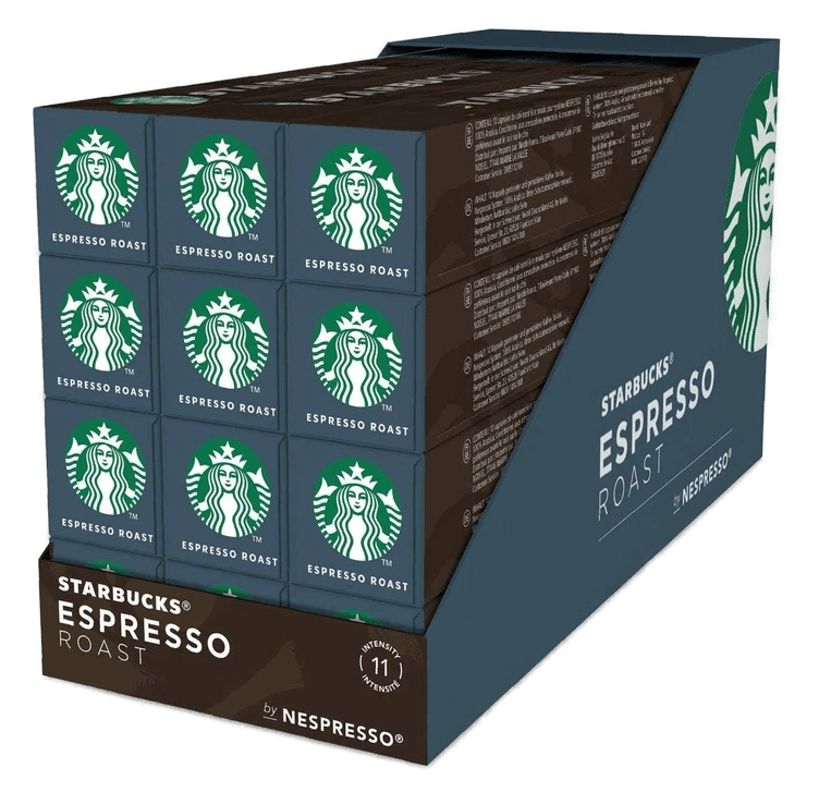 Starbucks Espresso Roast 120 Aluminum capsules