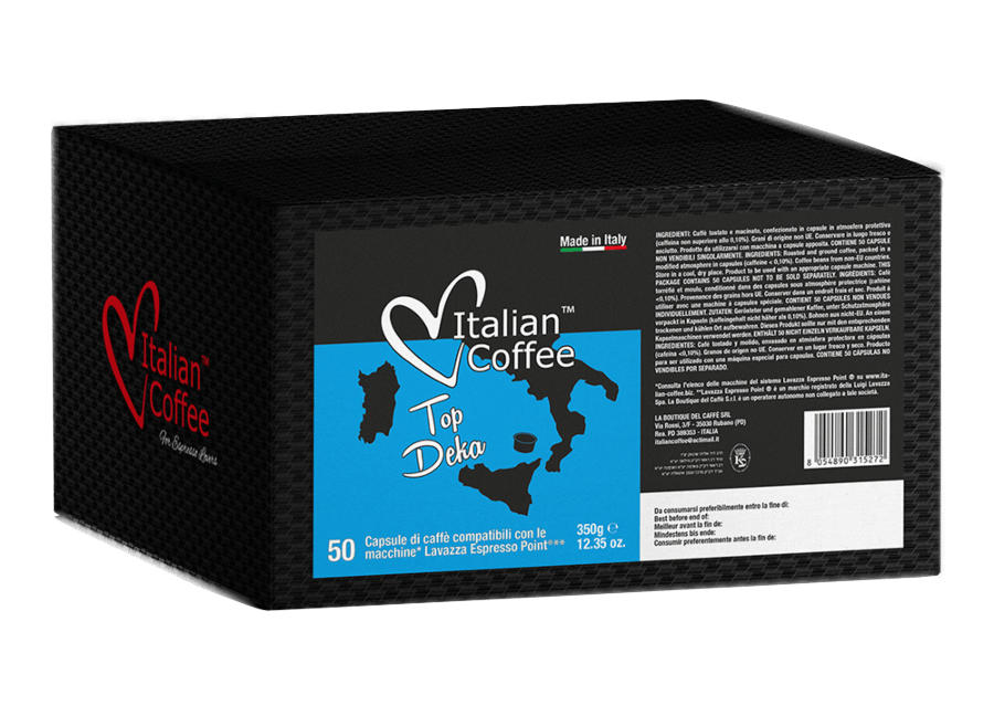 Italian Coffee Top deka 50 capsules