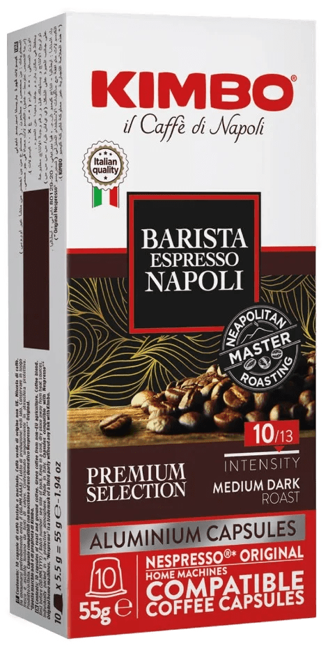 KIMBO Aluminum Barista Napoli KIMBO Aluminum Barista Napoli