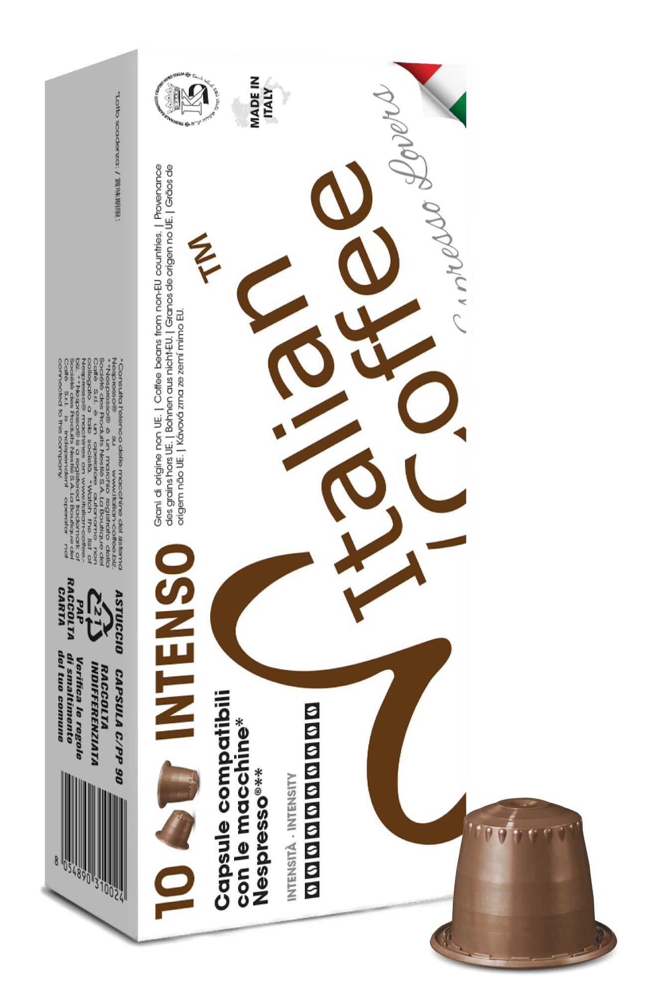 Intenso 100 regural capsules Intenso 100 regural capsules