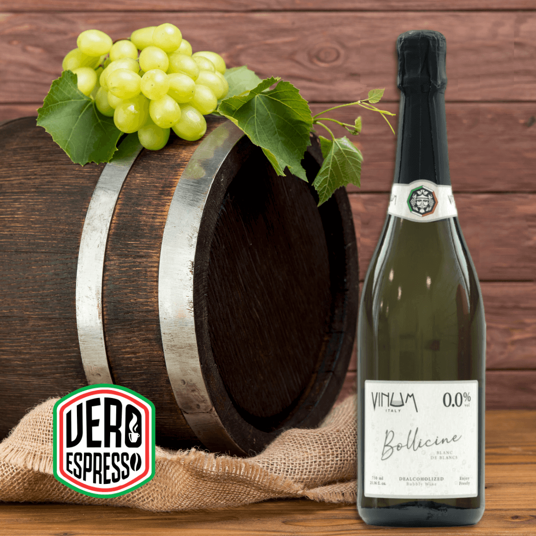 Bollicine White Bottle of Dealcoholized Wine