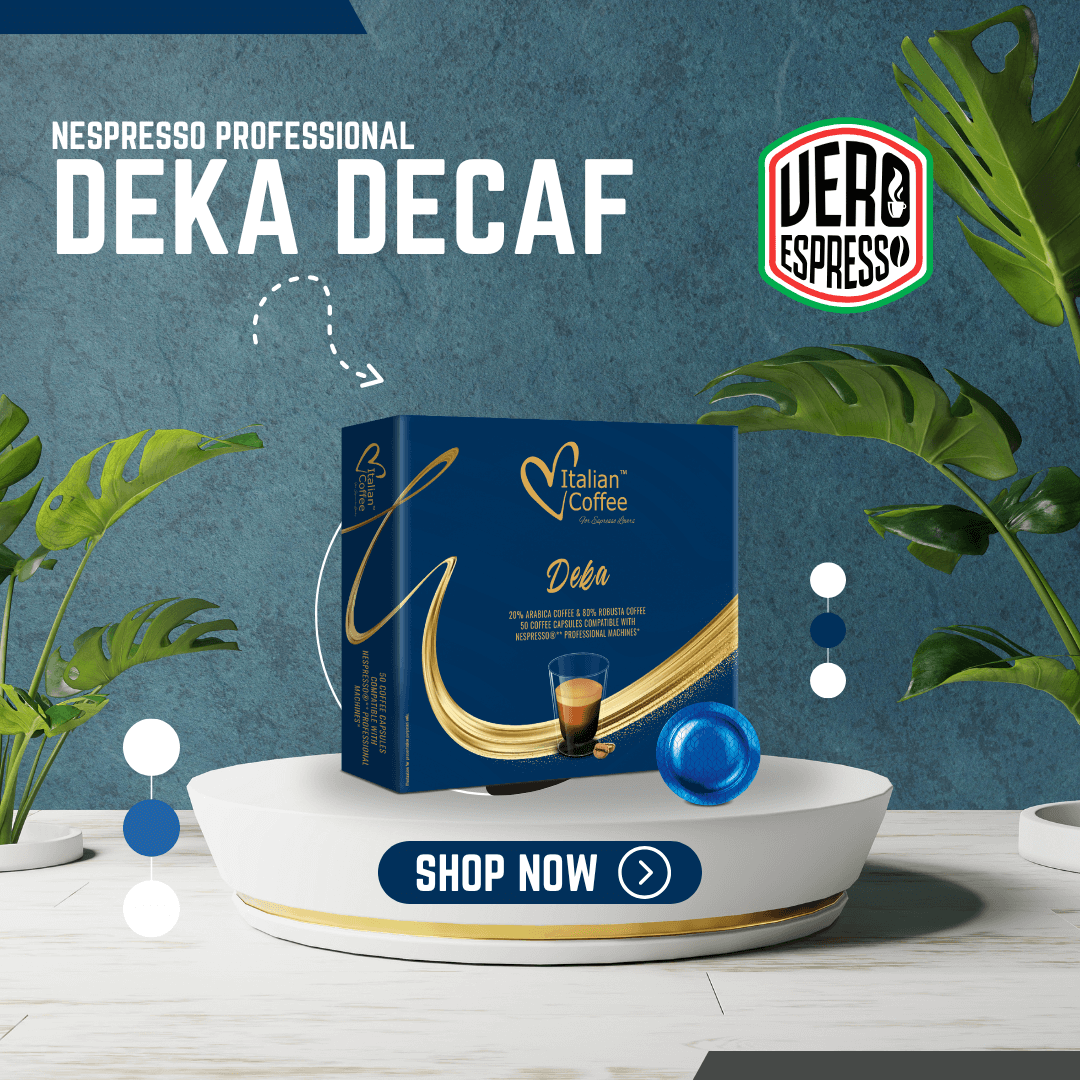 DEK Decaffeinated 50 Professional pods DEK Decaffeinated 50 Professional pods