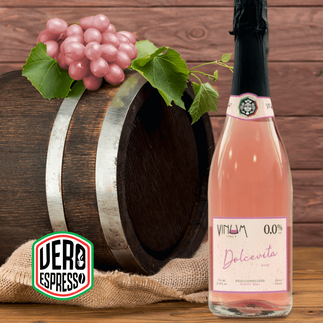 Dolce Vita Rosé Bottle of Dealcoholized Wine
