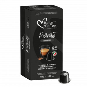 Ristretto aluminum for nespresso