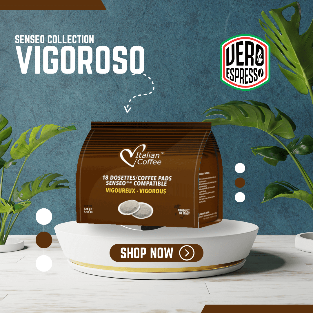 Vigoroso 180 Senseo pads
