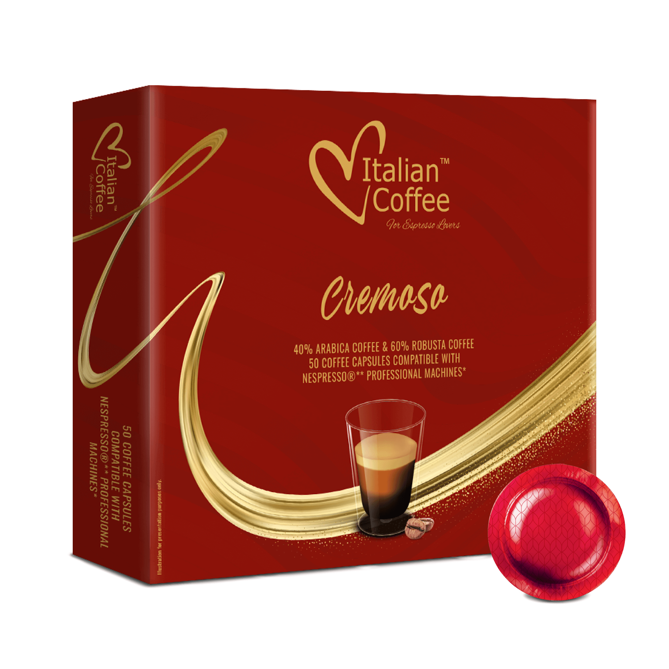 Cremoso 50 Professional pods