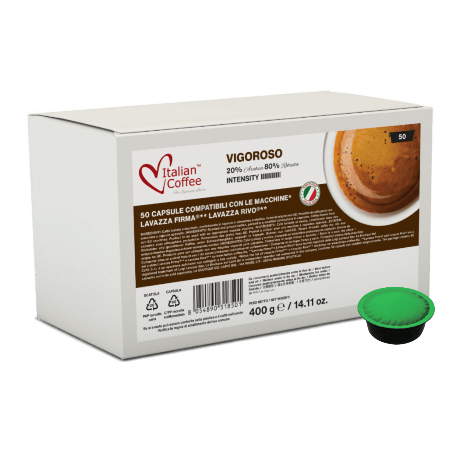 Vigoroso 50 Rivo capsules Vigoroso 50 Rivo capsules