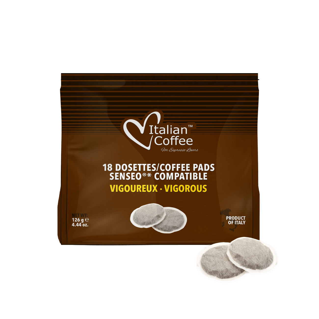 Vigoroso 180 Senseo pads Vigoroso 180 Senseo pads