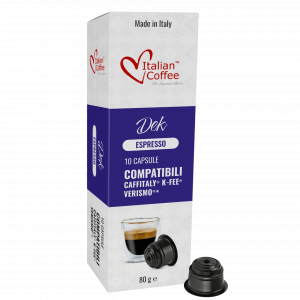 dek decaf for verismo