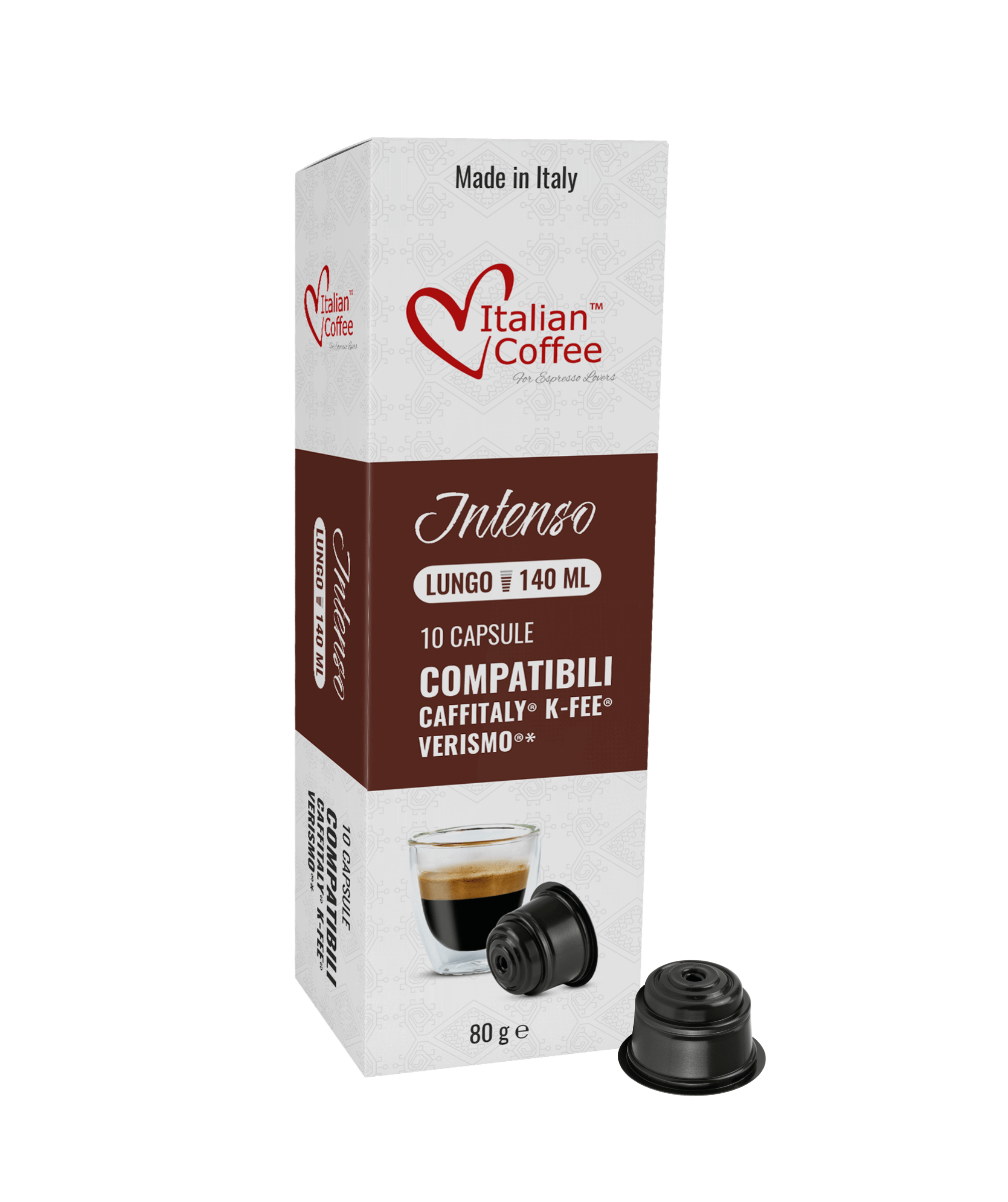 Intenso Lungo 80 Verismo capsules