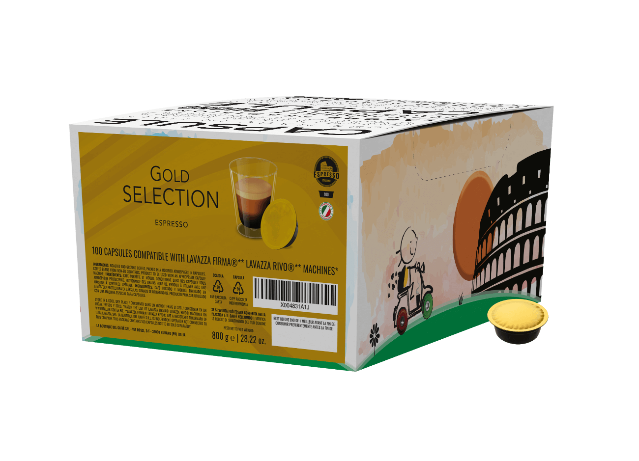 Gold Selection 100 Rivo capsules