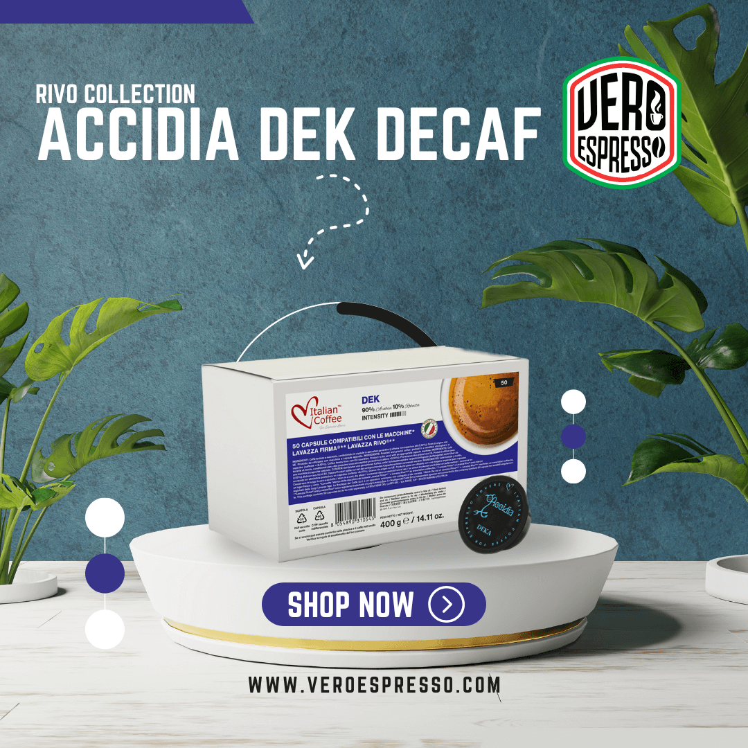 Decaffeinated (Accidia) 50 Rivo capsules