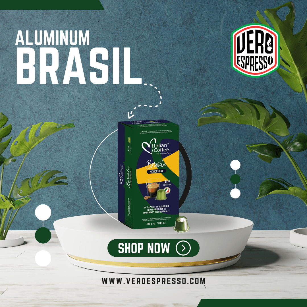 Brasil 100 Aluminum Capsules Brasil 100 Aluminum Capsules