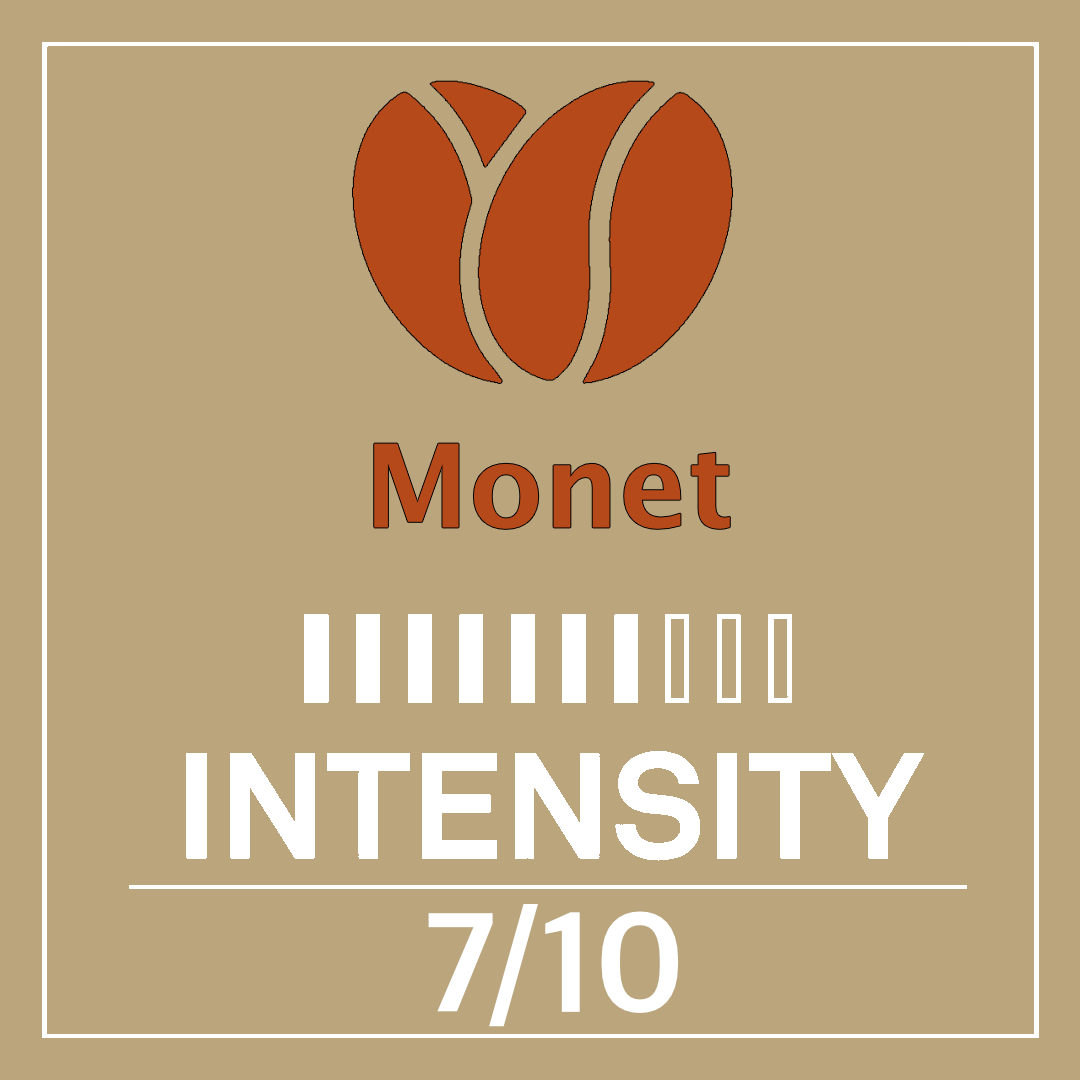 The Monet Organic 100 Aluminum capsules The Monet Organic 100 Aluminum capsules