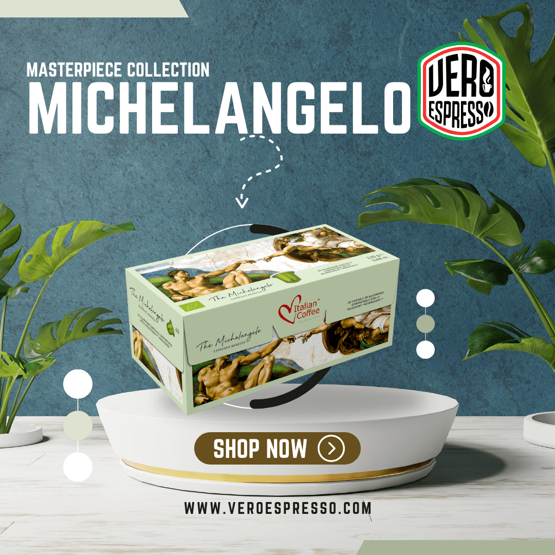 The Michelangelo Organic 100 Aluminum capsules