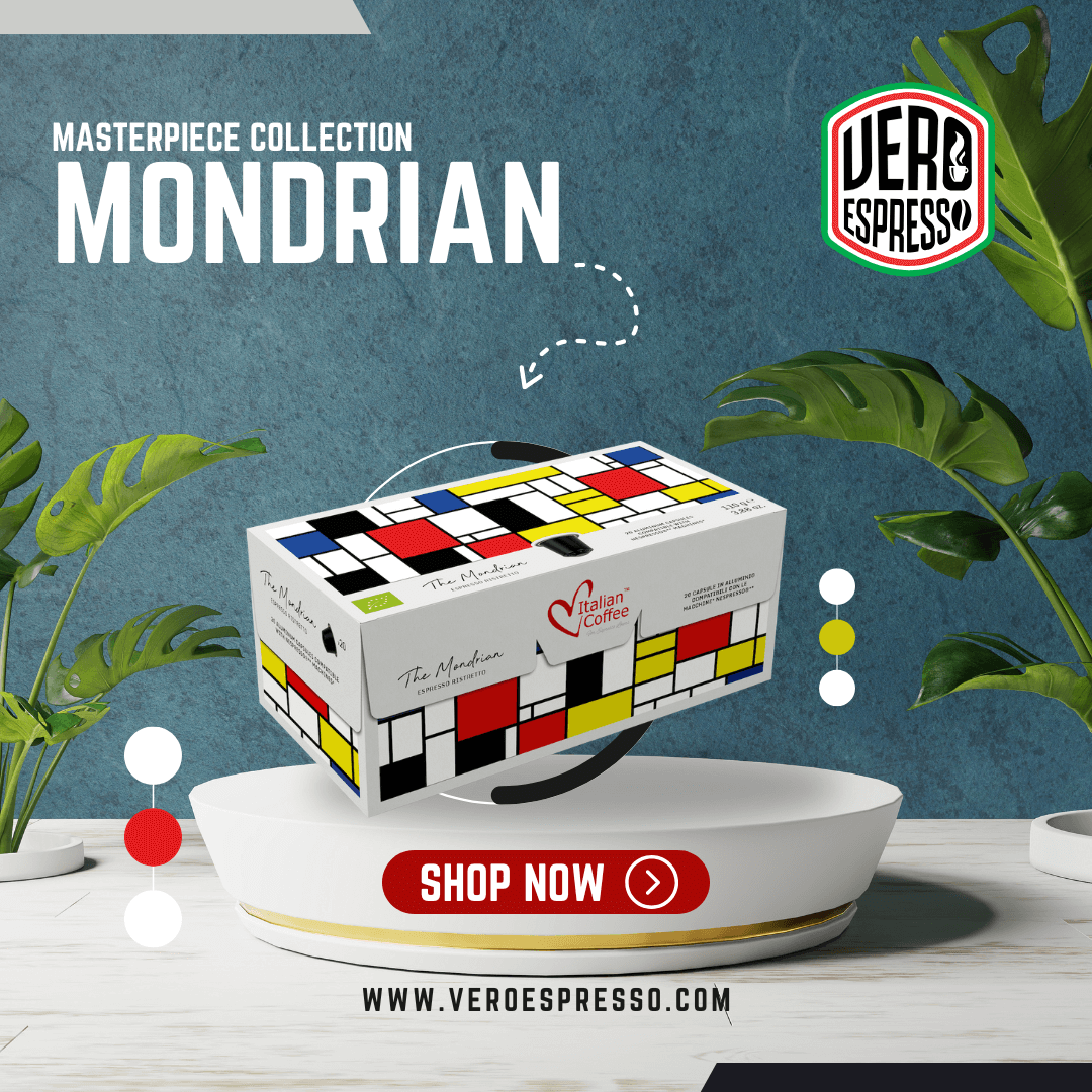 The Mondrian Organic 100 Aluminum Capsules The Mondrian Organic 100 Aluminum Capsules