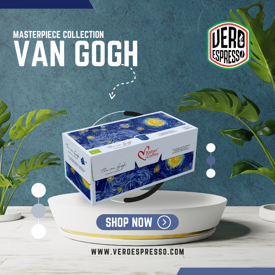 The VanGogh Organic 100 Aluminum Capsules The VanGogh Organic 100 Aluminum Capsules