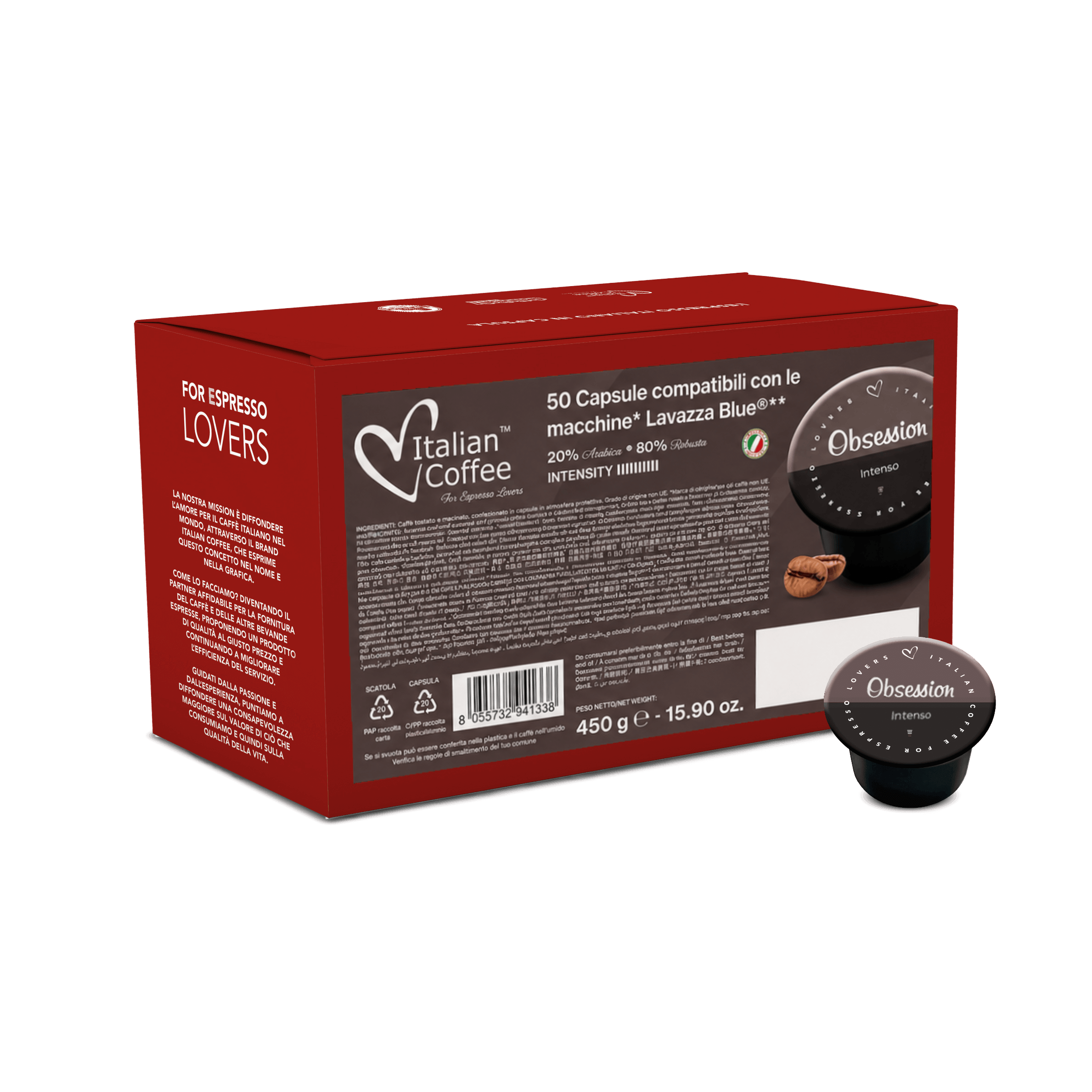 Obsession 50 Blue-Expert capsules
