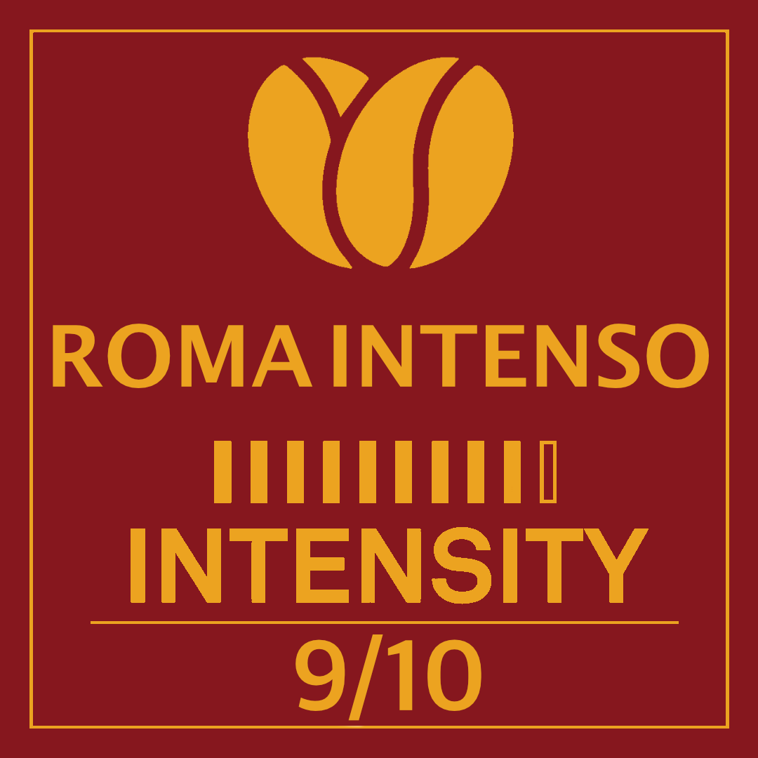 Roma Intenso 100 Aluminum Capsules Roma Intenso 100 Aluminum Capsules