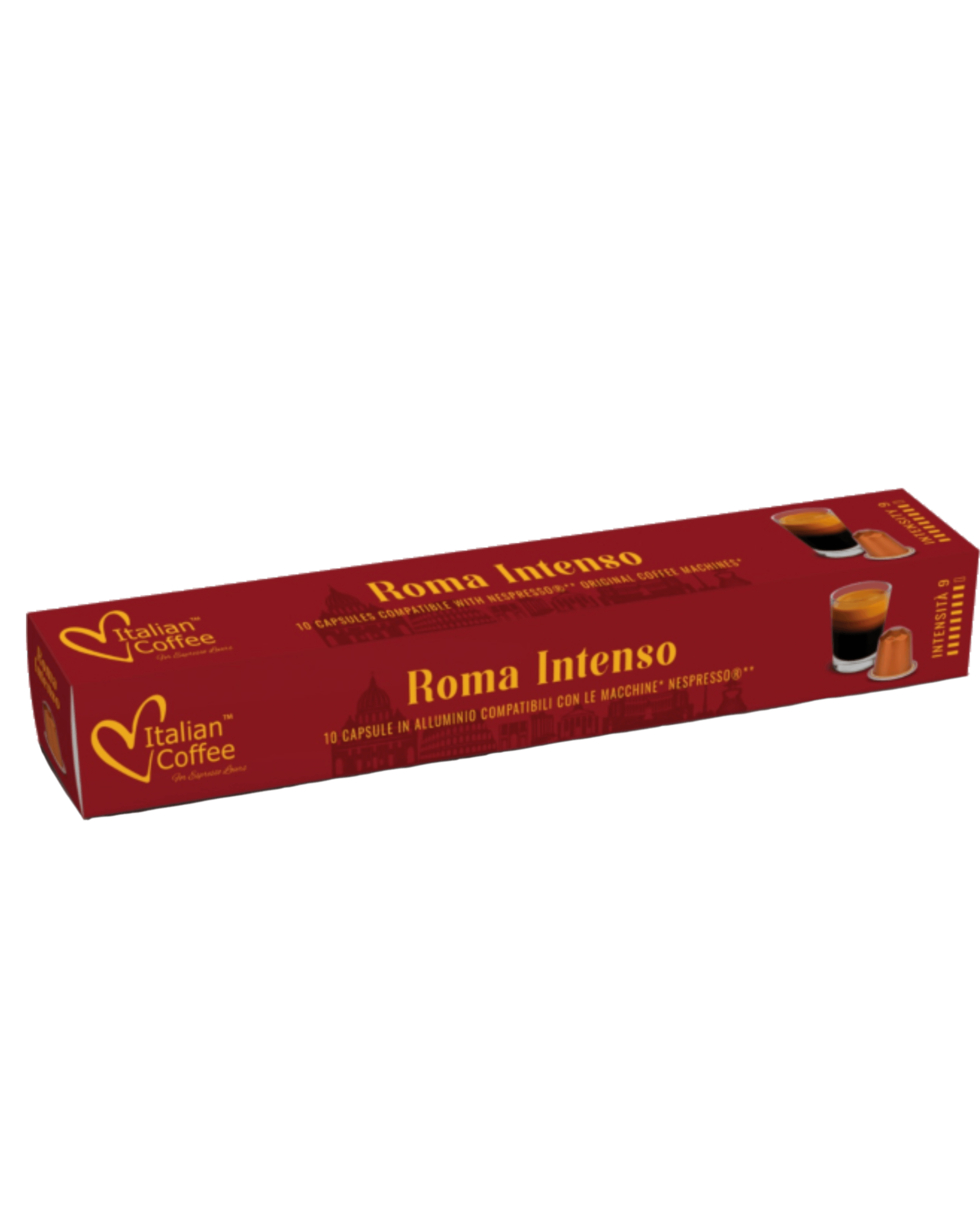 Roma Intenso 100 Aluminum Capsules