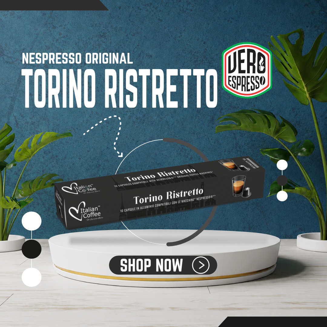 Torino 100 capsules en aluminium