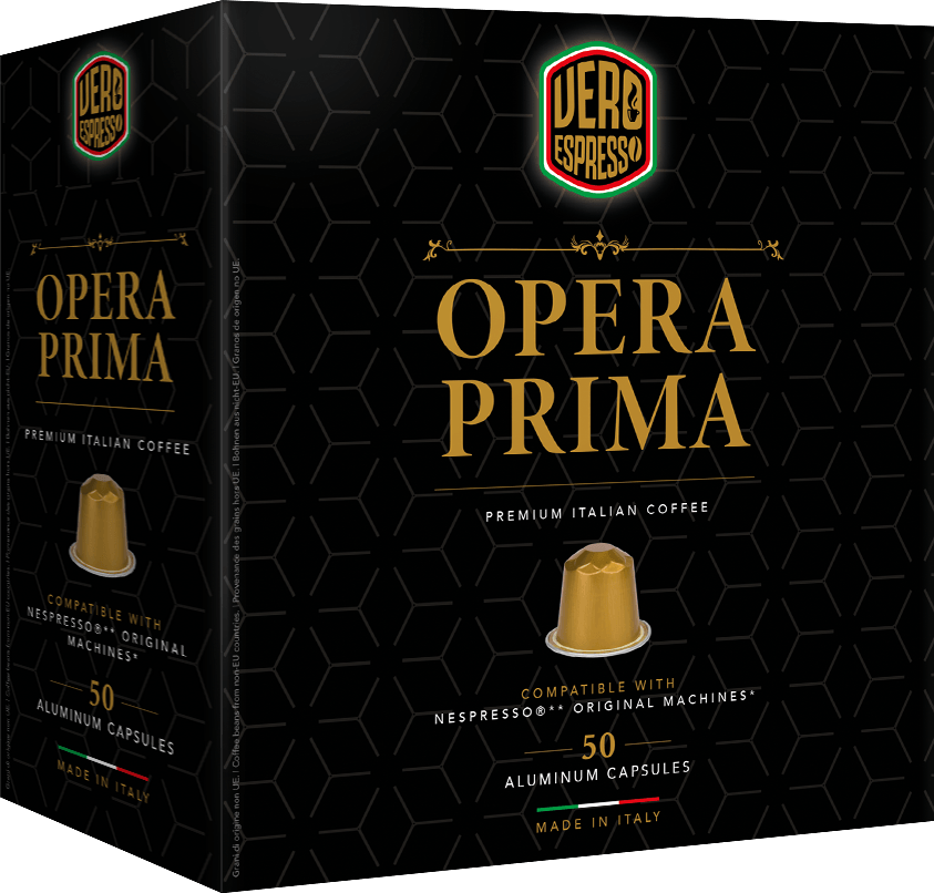 Opera Prima 50 Aluminum capsules Opera Prima 50 Aluminum capsules