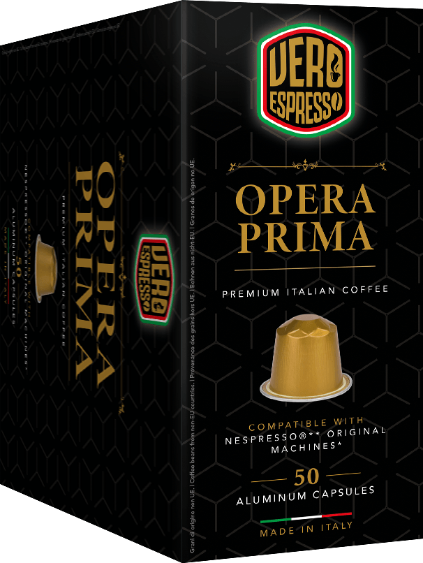 Opera Prima 50 Aluminum capsules Opera Prima 50 Aluminum capsules