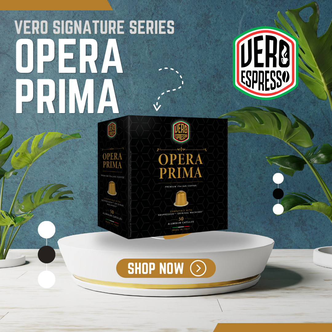 Opera Prima 50 Aluminum capsules Opera Prima 50 Aluminum capsules